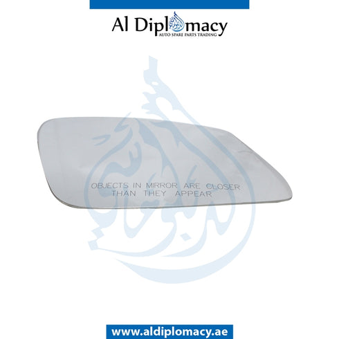 Right Mirror GLASS for BMW 1 Series F20 (2011-2015) models, Part Number T-51167285000