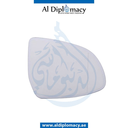 Right Mirror GLASS for BMW X3 Series F15 (2013-2018) models, Part Number T-51167291248