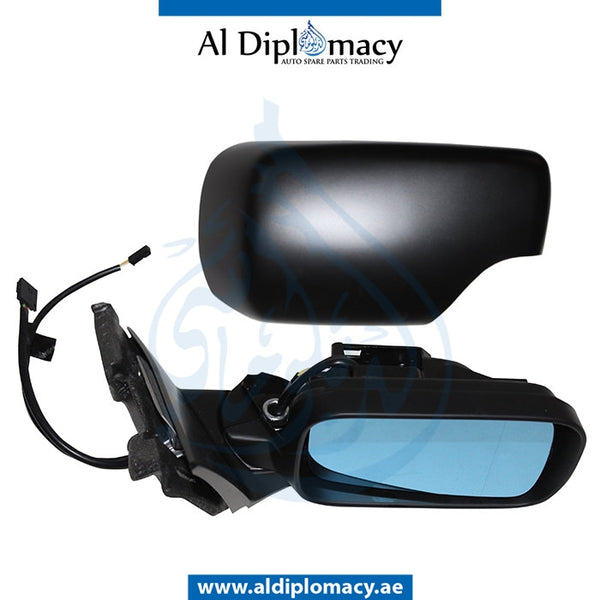 Right Mirror, WITH Glass, AND Cover, COMPLETE for BMW 3 Series E46 (1998-2005) models, Part Number T-51168245130-CO