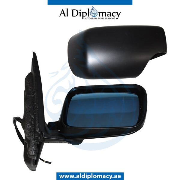 Right Mirror, WITH Glass, AND Cover, COMPLETE for BMW 3 Series E46 (1998-2005) models, Part Number T-51168247126-CO
