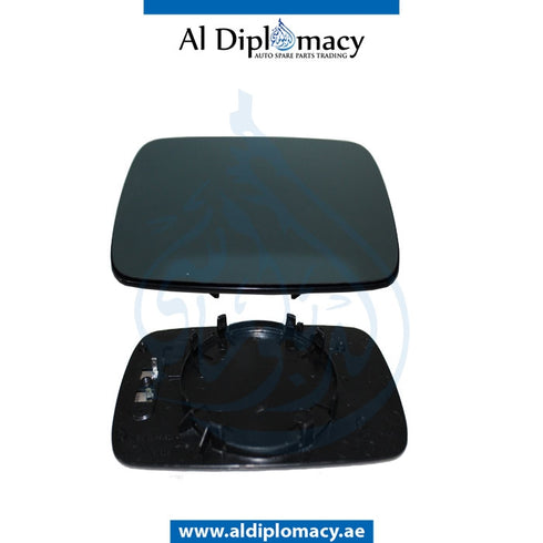 Left Right Mirror Glass, OR for BMW 3 Series E39 (1995-2003) models, Part Number T-51168250438