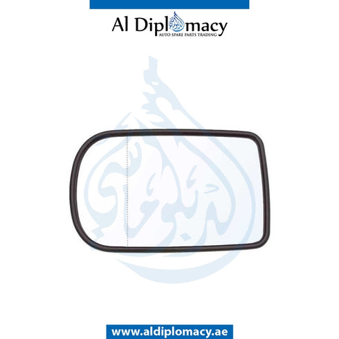 Left Mirror GLASS for BMW 5 Series E38 (1995-2001) models, Part Number T-51168266493
