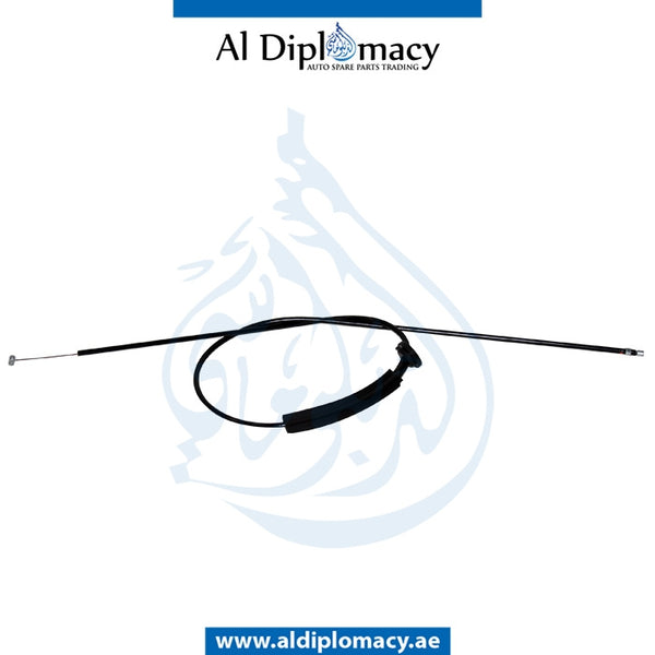 Rear HOOD RELEASE CABLE for BMW 7 Series E65 (2001-2008) models, Part Number T-51237197474