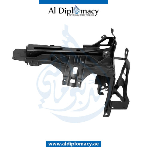 Left HEADLIGHT BASE SUPPORT for BMW 5 Series F10 (2010-2016) models, Part Number T-51647200793