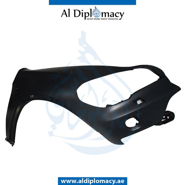 Front Right Fender, WITHOUT SIDE HOLE for BMW X5 Series E70 (2006-2013) models, Part Number T-51657178396