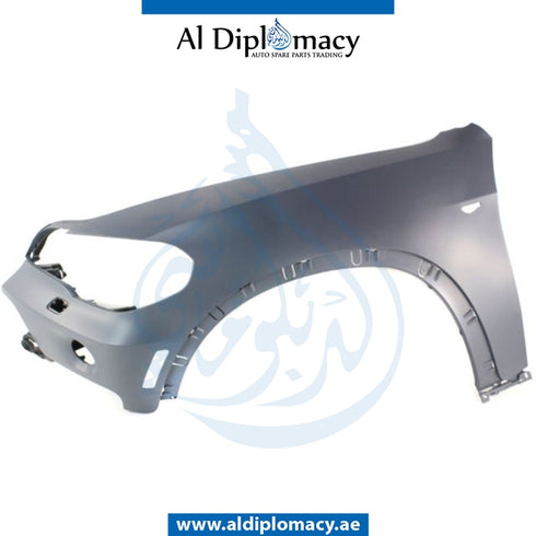 Front Left Fender, WITHOUT SIDE Hole, USA TYPE for BMW X5 Series E70 (2006-2013) models, Part Number T-51657178399