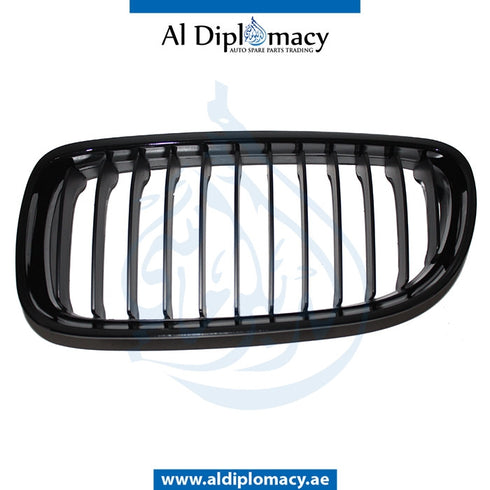 Left SHOW Grille, BLACK for BMW 3 Series E90 (2005-2011) models, Part Number T-51712146911
