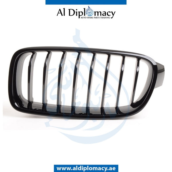Left SHOW Grille, BLACK for BMW 3 Series F30 (2011-2015) models, Part Number T-51712240775