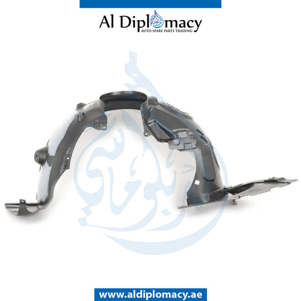 Front Left FENDER WHEEL HOUSING COVER for Mini Cooper Mini F55 (2015-2020) models, Part Number T-51717290789