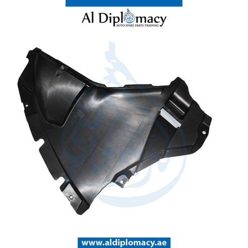 Front Left Lower FENDER WHEEL HOUSING COVER for BMW 7 Series G11 (2015) models, Part Number T-51758060023