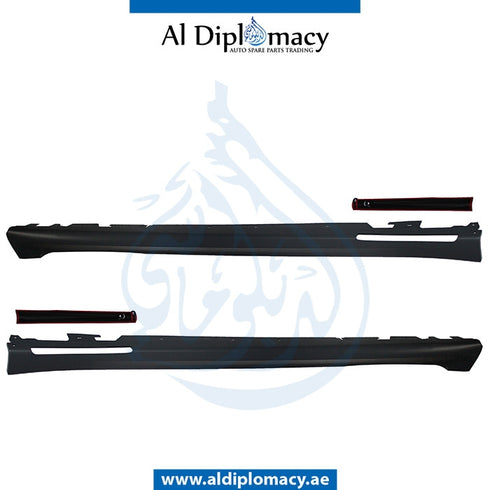 SIDE Skirt, SET for BMW 7 Series G11 (2015) models, Part Number T-51778064981/982