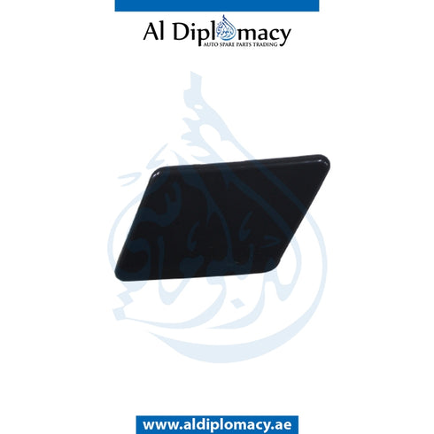 Left HEADLIGHT WASHER COVER for BMW 3 Series E90 (2009-2013) models, Part Number T-61677211209