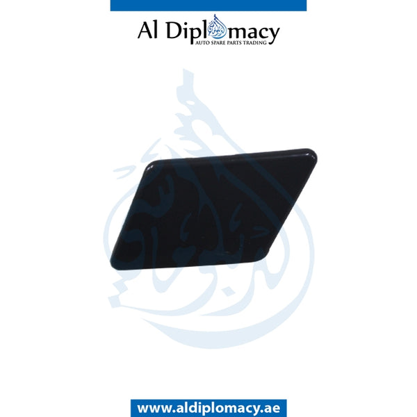 Left HEADLIGHT WASHER COVER for BMW 3 Series E90 (2009-2013) models, Part Number T-61677211209