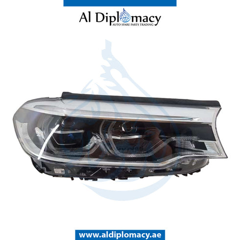 Right Headlight, ADAPTIVE LED for BMW 5 Series F90 (2020-2023) models, Part Number T-63117214962