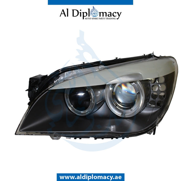 Left Headlight, BI XENON for BMW 7 Series F02 (2007-2015) models, Part Number T-63117225229
