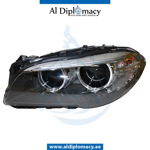 Left Headlight, BI XENON for BMW 5 Series F10 (2013-2016) models, Part Number T-63117343911-CN