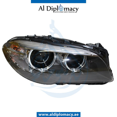 Right Headlight, BI XENON for BMW 5 Series F10 (2010-2016) models, Part Number T-63117343912-CN