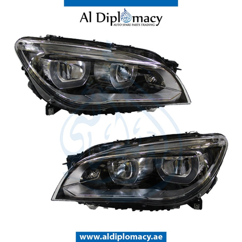 Headlight, LED SINGLE XENON Upgrade, FITS 2010-2012, SET for BMW 7 Series F02 (2007-2015) models, Part Number T-63117348496/497-2010 SX UPGRADE SET