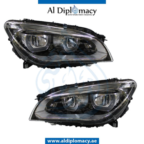 Headlight, UPGRADE FROM LED TO DOUBLE Xenon, FITS 2010-2012, SET for BMW 7 Series F02 (2007-2015) models, Part Number T-63117348496/497-2010 DX UPGRADE SET
