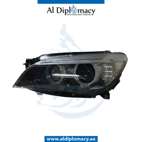 Left Headlight, AHL XENON for BMW 7 Series F01 (2013-2015) models, Part Number T-63117348507