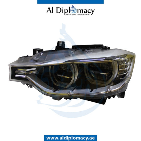 Left Headlight, ADAPTIVE LED for BMW 3 Series F30 (2011-2015) models, Part Number T-63117377841