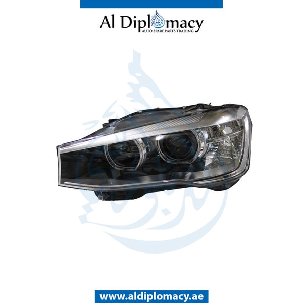 Left Headlight, BI XENON for BMW X3 Series F25 (2010-2017) models, Part Number T-63117401131