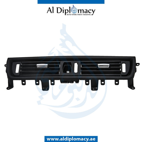 A/C Grille, CENTER for BMW 5 Series F10 (2010-2016) models, Part Number T-64229166885