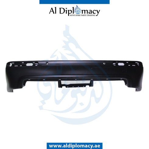 Rear Bumper, WITH SENSOR Hole, M Look, SINGLE EXHAUST TYPE for BMW 5 Series E39 (1995-2003) models