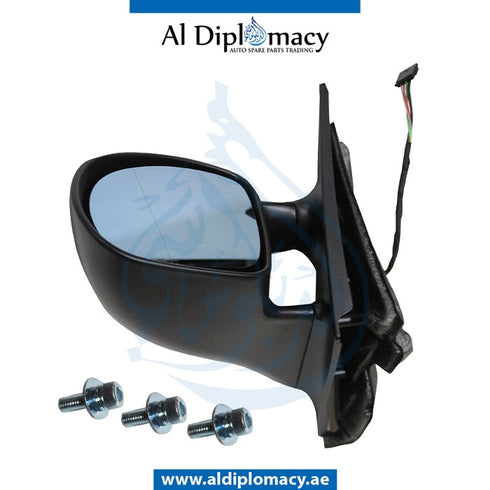 Left Mirror, M3 for BMW 3 Series E46 (1998-2005) models, Part Number T-E46MIR (M3)4D LH