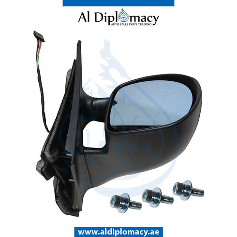 Right Mirror, M3 for BMW 3 Series E46 (1998-2005) models, Part Number T-E46MIR (M3)4D RH