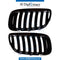 SHOW Grille, BLACK & CHROME for BMW X5 Series E53 (1999-2006) models, Part Number T-E53GRILL-CHROME+BK(SET)