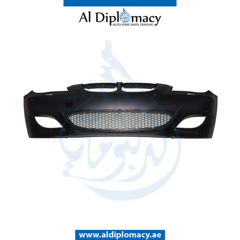 Front Bumper, WITH SENSOR AND WIPER Hole, M5 LOOK for BMW 5 Series E60 (2004-2010) models