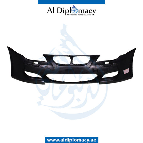 Front Bumper, WITH SENSOR AND WIPER Hole, M5 LOOK for BMW 5 Series E60 (2004-2010) models