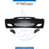 Front Bumper, WITH SENSOR AND WIPER Hole, M5 LOOK for BMW 5 Series E60 (2004-2010) models, Part Number T-E60FB(M5)04+S+W