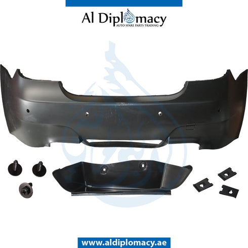 Rear Bumper, WITH SENSOR Hole, DOUBLE EXHAUST Type, M5 for BMW 5 Series E60 (2004-2010) models