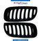 SHOW Grille, Black, SET for BMW X3 Series E83 (2003-2006) models, Part Number T-E83GRILL-BK(SET)