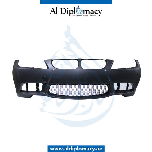 Front Bumper, WITH SENSOR AND WIPER Hole, M-tech, FOG TYPE for BMW 3 Series E90 (2005-2011) models, Part Number T-E90LCI-FB(M-TEC)+S+W