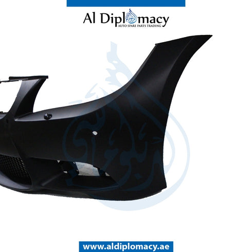 Front Bumper, WITH SENSOR AND WIPER Hole, M-tech, FOG TYPE for BMW 3 Series E90 (2005-2011) models