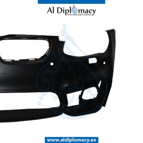 Front Bumper, WITH SENSOR AND WIPER Hole, M4 Look, FOG LAMP TYPE for BMW 3 Series E92 (2010-2013) models