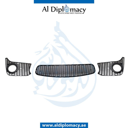 Front Bumper, WITH SENSOR AND WIPER Hole, M4 Look, FOG LAMP TYPE for BMW 3 Series E92 (2010-2013) models