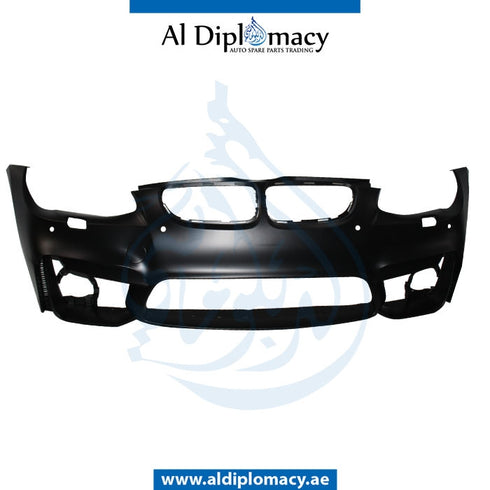 Front Bumper, WITH SENSOR AND WIPER Hole, M4 Look, FOG LAMP TYPE for BMW 3 Series E92 (2010-2013) models
