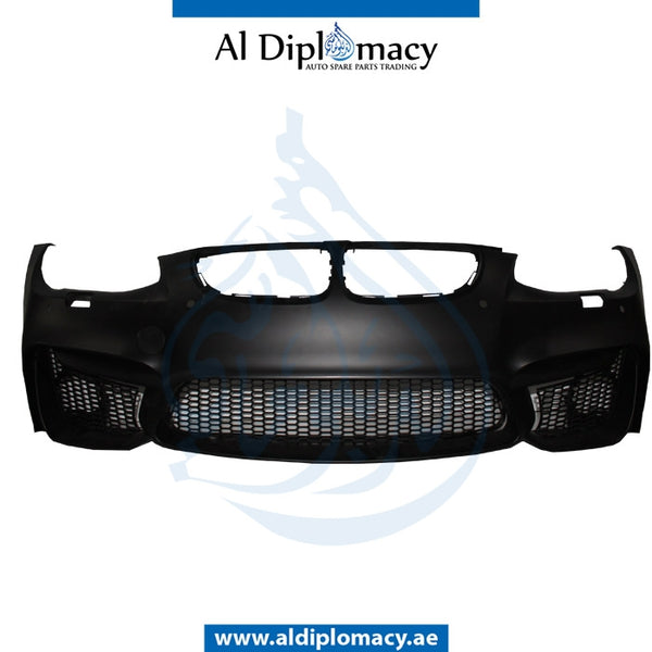 Front Bumper, WITH SENSOR AND WIPER Hole, M4 LOOK for BMW 3 Series E92 (2010-2013) models, Part Number T-E92FB(M4 LOOK)+S+W