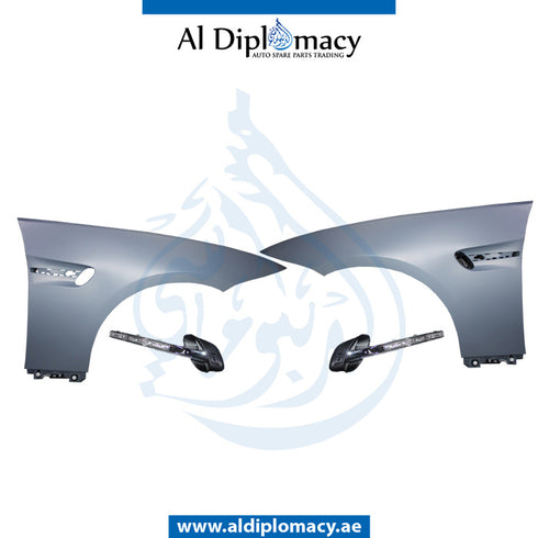 M3 Fender, WITH SIDE Lamp, Led, SET for BMW 3 Series E92 (2005-2013) models, Part Number T-E92FENDER(M3) W\SIDE-LAMP(LED) (SET)