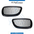 SHOW Grille, FULL Black, SET for BMW 3 Series E92 (2005-2013) models, Part Number T-E92GRILL-BK 06-10(SET)