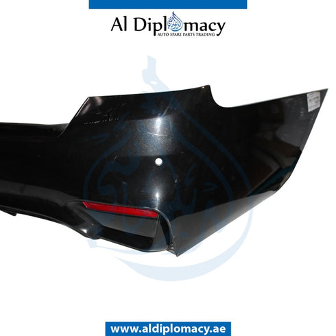Rear Bumper, WITH SENSOR Hole, M4 Look, DOUBLE EXHAUST TYPE for BMW 3 Series E92 (2005-2013) models