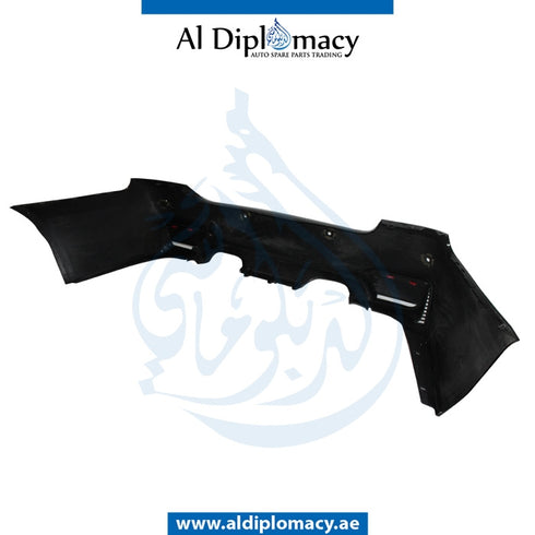 Rear Bumper, WITH SENSOR Hole, M4 Look, DOUBLE EXHAUST TYPE for BMW 3 Series E92 (2005-2013) models
