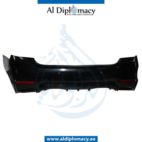 Rear Bumper, WITH SENSOR Hole, M4 Look, DOUBLE EXHAUST TYPE for BMW 3 Series E92 (2005-2013) models, Part Number T-E92RB(M4 LOOK)+S-DOUBLE