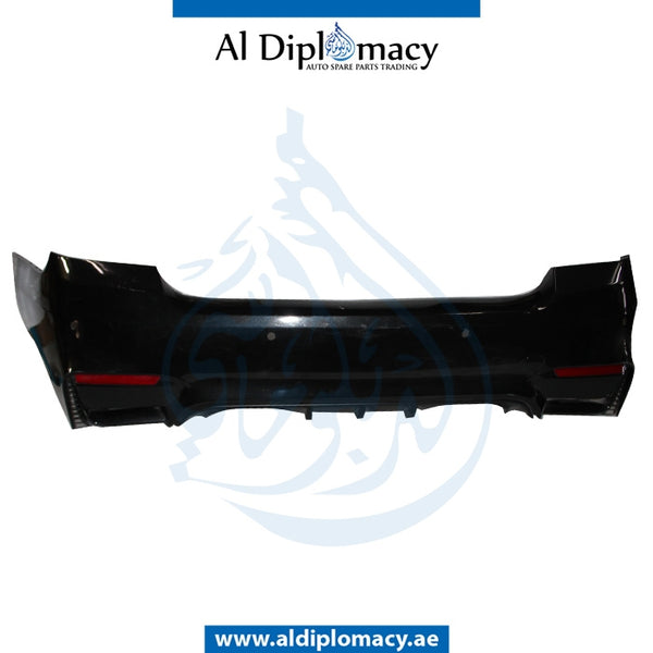 Rear Bumper, WITH SENSOR Hole, M4 Look, DOUBLE EXHAUST TYPE for BMW 3 Series E92 (2005-2013) models, Part Number T-E92RB(M4 LOOK)+S-DOUBLE