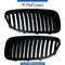 SHOW Grille, Black, SET for BMW 5 Series F10 (2010-2016) models, Part Number T-F10GRILL-BK(SET)