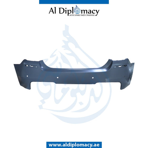 Rear Bumper, WITH SENSOR Hole, DOUBLE EXHAUST Type, M PERFORMANCE for BMW 5 Series F10 (2010-2016) models